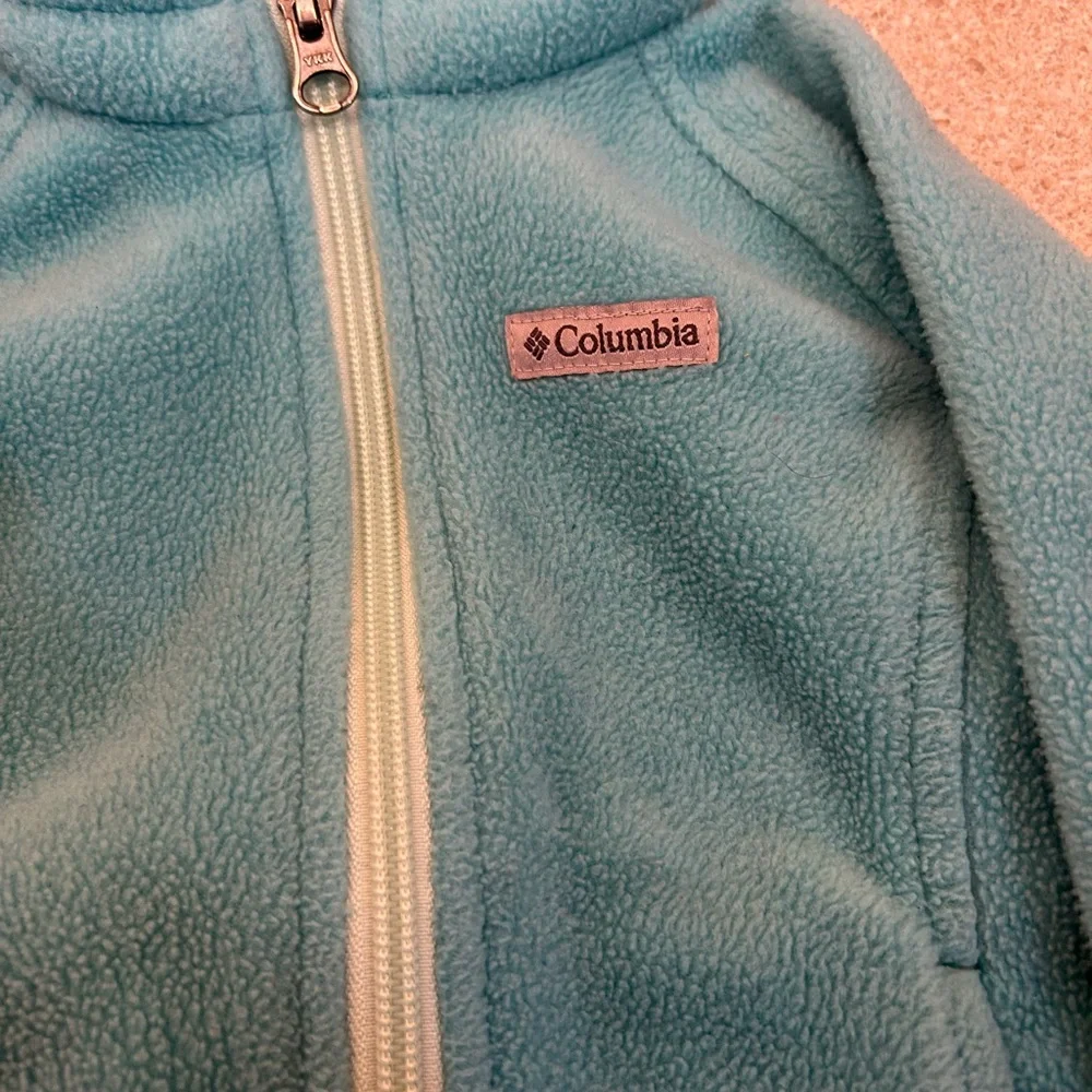 Columbia Toddler Teal‎ Blue Full Zip Fleece Jacket